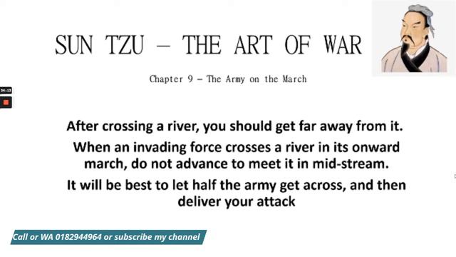Sun Tzu - Art of War - full video with audio and all the quotes смотреть онлайн