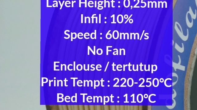 INDOFILAM - FILAMENT ABS BROWN COKLAT CHOCOLATE WOOD KAYU 1.75mm 3D PRINTING PRINTER FILAMEN смотреть онлайн