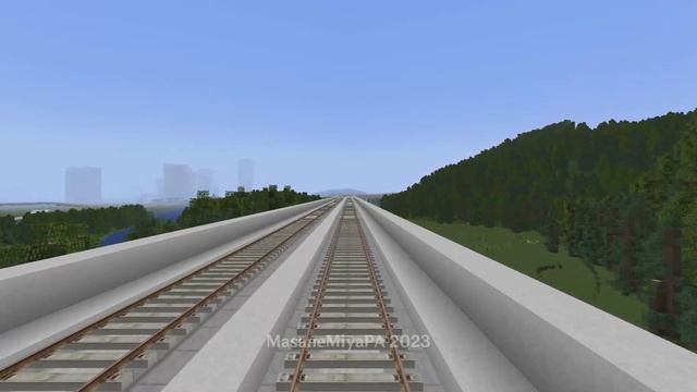 The Train To Mattupolis [Minecraft MTR Mod]