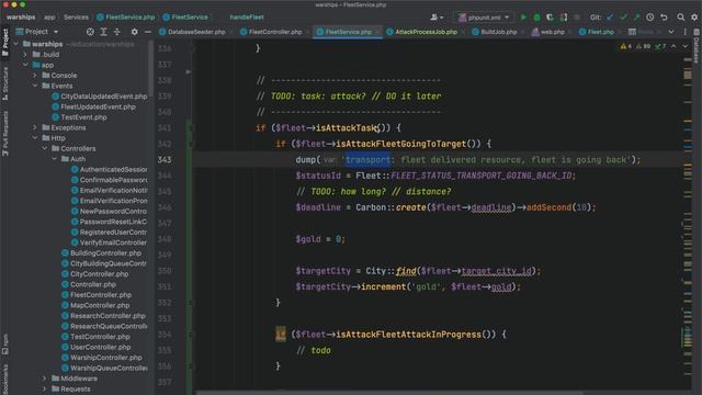 40th Development of Browser-Based Game: Laravel 8, React JS, TypeScript, logic for attack's status смотреть онлайн