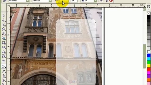 Frosted boxes in CorelDraw X3 смотреть онлайн