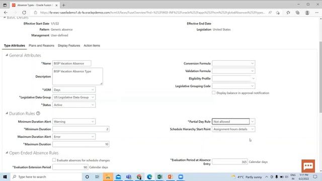 Oracle HCM Absence Type | Oracle HCM Absence Management | Oracle Fusion HCM Consulting |HCM Trainin смотреть онлайн