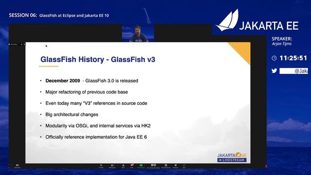 GlassFish at Eclipse and Jakarta EE 10 | JakartaOne Livestream 2021 смотреть онлайн