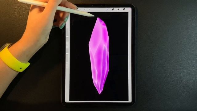Как нарисовать кристалл легко ✦ РИСУЮ на АЙПАДЕ в Procreate ✦ How to draw a crystal смотреть онлайн