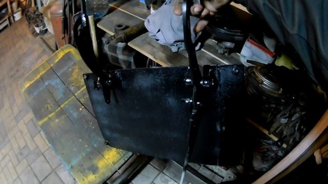 Мини-трактор своими руками.Основы изготовления.Часть №2 смотреть онлайн