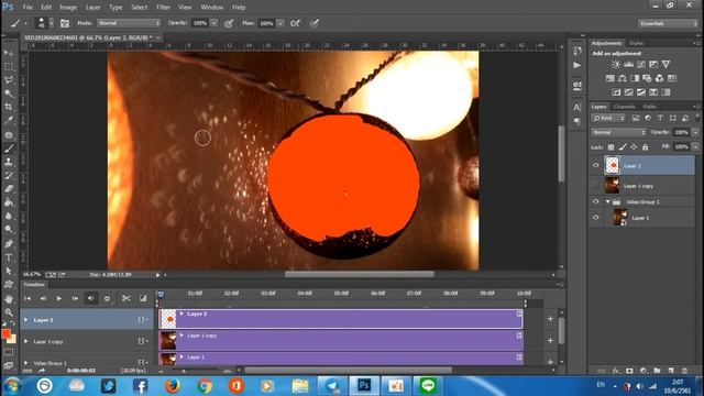 Adobe Photoshop - สอนเทคนิคทำภาพนิ่งให้ขยับได้สไตล์ Plotagraph - #2 смотреть онлайн