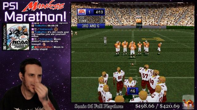 PS1 Madness Marathon #27 20: NCAA Football 2000 смотреть онлайн