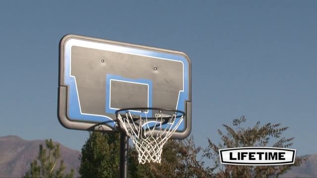 Lifetime 44'' Streamline Basketball System | Model 1268 | Features & Benefits Video смотреть онлайн