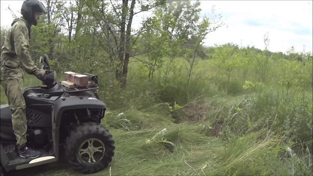Прохват по городу на квадроциклах, едим жарить шашлык. смотреть онлайн
