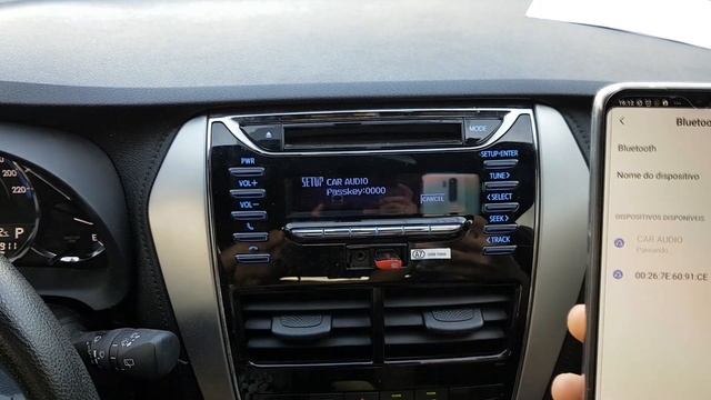 Bluetooth Toyota Yaris | pareamento com Smartphone | conexão bluetooth ETIOS/YARIS смотреть онлайн