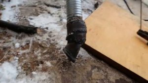 Как выглядит глушитель на двигатель Лифан 17 л с переделанный своими руками