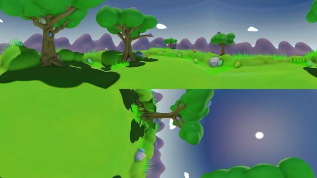 Virtual Easter Egg Hunt - 360 VR Video смотреть онлайн