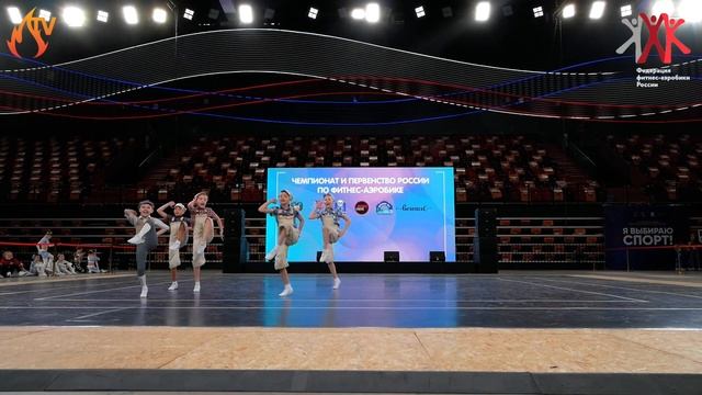 ШЕРЛОК ХОЛМС - Финал - Дети 8-10лет - Аэробика 5 человек - Первенство России по фитнес-аэробике 202 смотреть онлайн