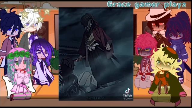 Hashira And Uppermoon + Muzan React To Yoriichi Tsugikuni || Grace Gamer Playz || Demon Slayer