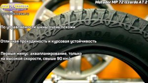 Обзор летних шин Matador MP 72 Izzarda AT 2