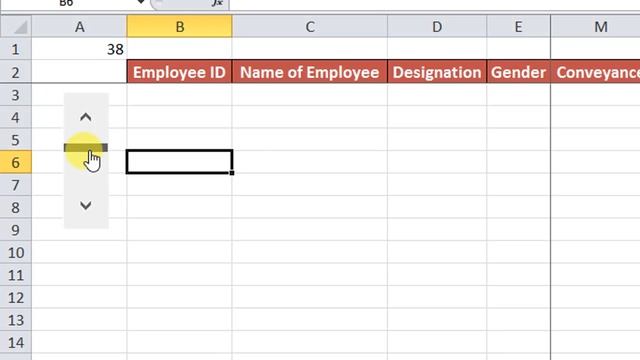 How to Create Data Scrollbar in Excel in Hindi смотреть онлайн