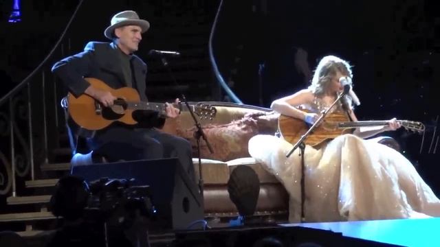 Taylor Swift James Taylor Fire and Rain New York City Madison Square Garden смотреть онлайн