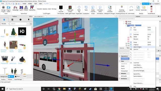 Roblox Bus Model Tutorial смотреть онлайн