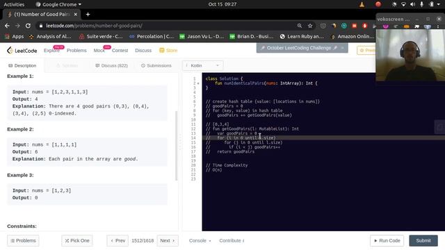 Number of Good Pairs смотреть онлайн