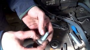 Mitsubishi Delica D5 4B12 - Замена приводного ремня