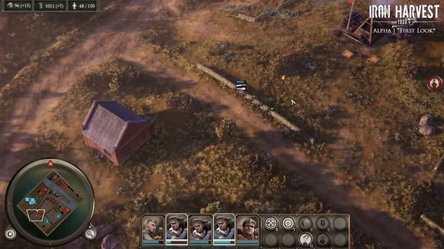 LAST STAND TRENCH BASE DEFENSE | Iron Harvest Gameplay смотреть онлайн