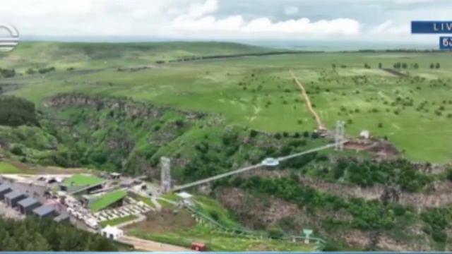 В Цалке торжественно открыли мост в туристическом комплексе Дашбаш. Կայացավ Դաշբաշի կիրճի բացումը смотреть онлайн
