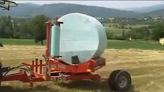 Обмотчик рулонов прицепной SITREX WR 3100 WRAPPER смотреть онлайн