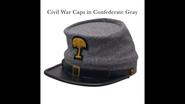Authentic Civil War Kepi Caps for Reenactment. #civilwar #reenactment #reenactors смотреть онлайн