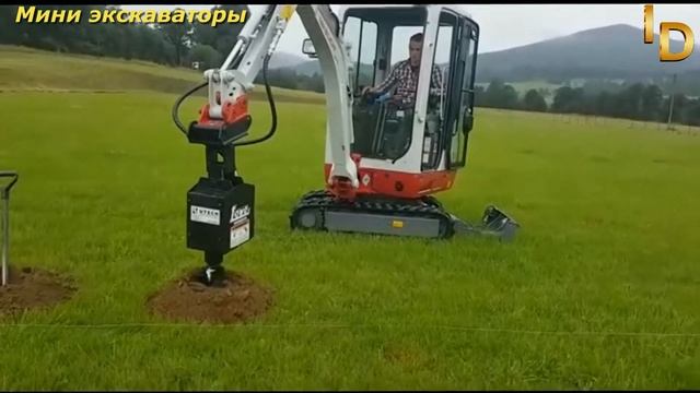 Iron Drive Супермашина  Мини экскаваторы/Super Machine Mini Excavators/超级机器小型挖掘机