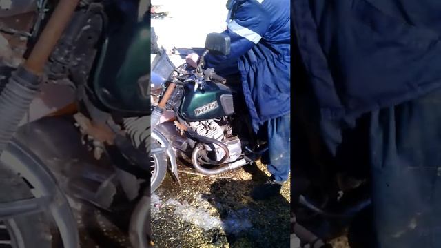 Запуск после зимы - ИЖ какого мотоцикла. смотреть онлайн