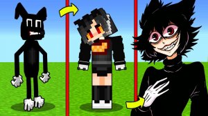 КАК МЕНЯЛАСЬ ДЕВУШКА МУЛЬТЯШНЫЙ ПЕС МУТАНТ И ЕЕ ЖИЗНЕННЫЙ ЦИКЛ В МАЙНКРАФТ! ЭВОЛЮЦИЯ MINECRAFT SCP