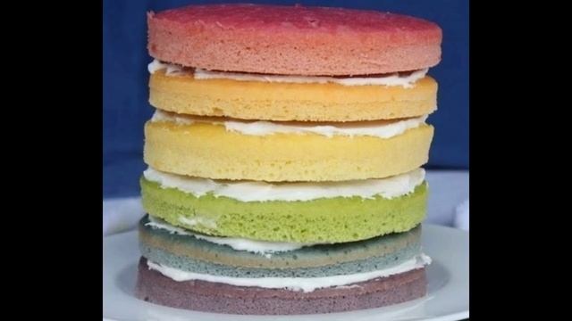 Торт Радуга, рецепт смотреть онлайн