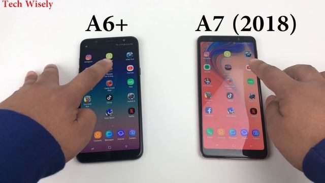 Galaxy A6 Plus VS A7 (2018)..... смотреть онлайн