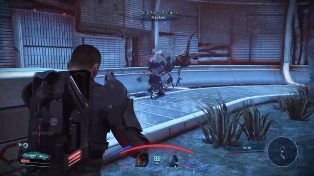 Saren Frozen Mid-Air (Glitch) Final Boss - Mass Effect Legendary Edition смотреть онлайн