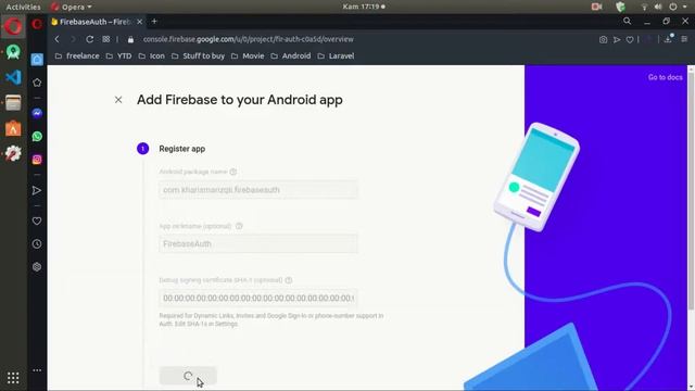 Tutorial Firebase Authentication - 1. Menghubungkan Firebase dengan Aplikasi - Android Studio Kotli смотреть онлайн