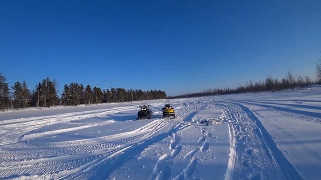 За Щукой в - 35 на SKI-DOO TUNDRA 600 ACE. LYNX 600 ACE SWT и LYNX 600 ETEC SWT. смотреть онлайн