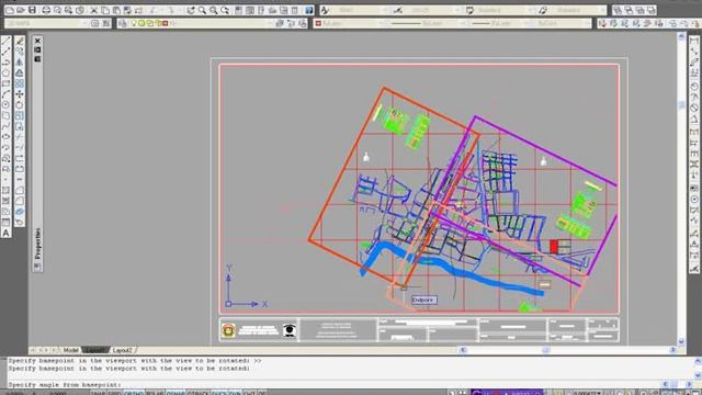 AUTOCAD Rotar Vistas con MVSETUP смотреть онлайн