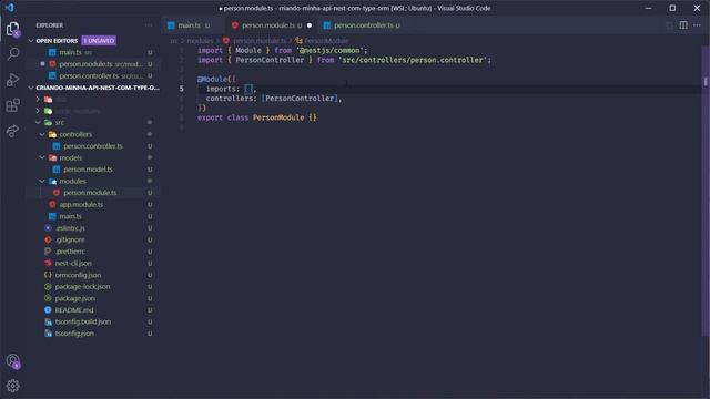 Criando uma API e CRUD completos com Nest e TypeORM смотреть онлайн