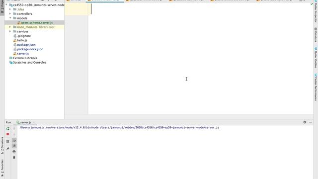 Creating Mongoose user Schema to describe Mongo DB user collection cs4550 sp20 12211 смотреть онлайн
