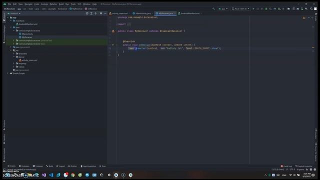 Android Studio Broadcast Receiver is not working, why and how to solve this :( смотреть онлайн
