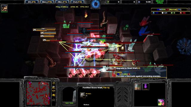 【WarCraft 3】MineralZ v1.55(e) ► Game 6 (4 Credits) ★ Normal | Night 10 ║#230║ смотреть онлайн