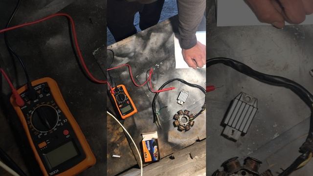 Как просто и без заморочек проверит генератор на скутере