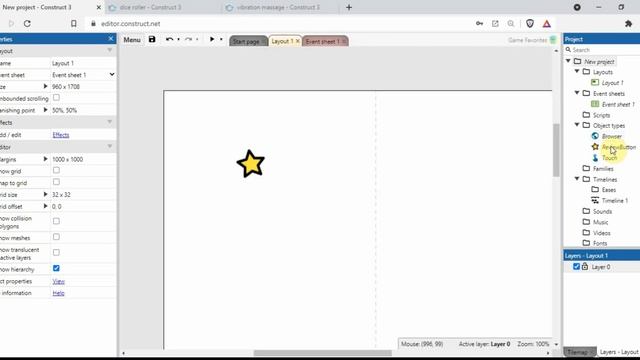 Construct 3 tutorial: How to make a review button смотреть онлайн