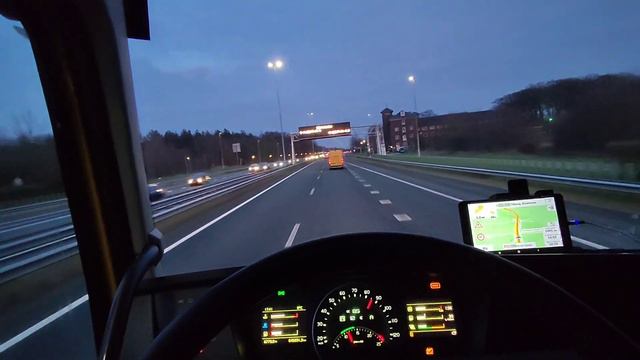 Рейс из Венгрии в Голландию и обратно. #дальнобой#поевропе #truckdriving#volvofh#waberers