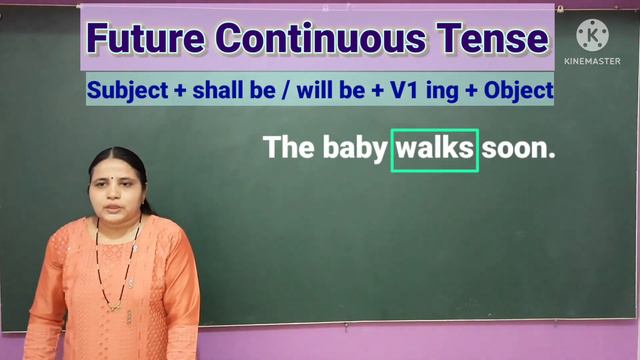 Learn Easily Future Continuous Tense | Grammar series| смотреть онлайн