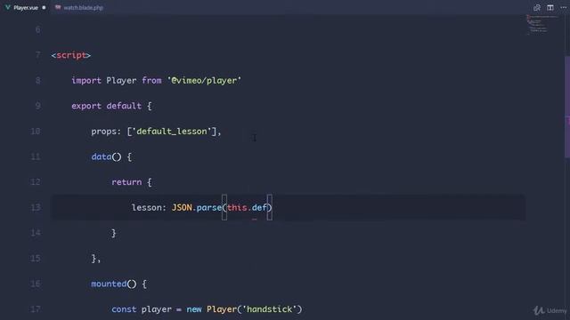 Udemy Laravel - 096 Embedding videos from the video id field in the database смотреть онлайн