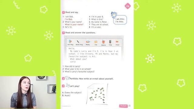 АНГЛИЙСКИЙ ЯЗЫК. SPOTLIGHT 3 КЛАСС. Стр. 15-16. смотреть онлайн