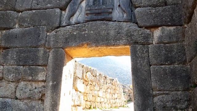 ANTICA La Porta dei Leoni Micene - The Lion Gate Mycenae Greece Walking Tour Micene смотреть онлайн