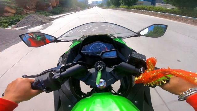 2021 Kawasaki Ninja 300 BS6 Exhaust Sound Test || смотреть онлайн