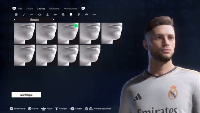 Federico Valverde EA FC 24/Pro Clubs Face Creation(FIFA 24) (Clubes Pro) (Lookalike)